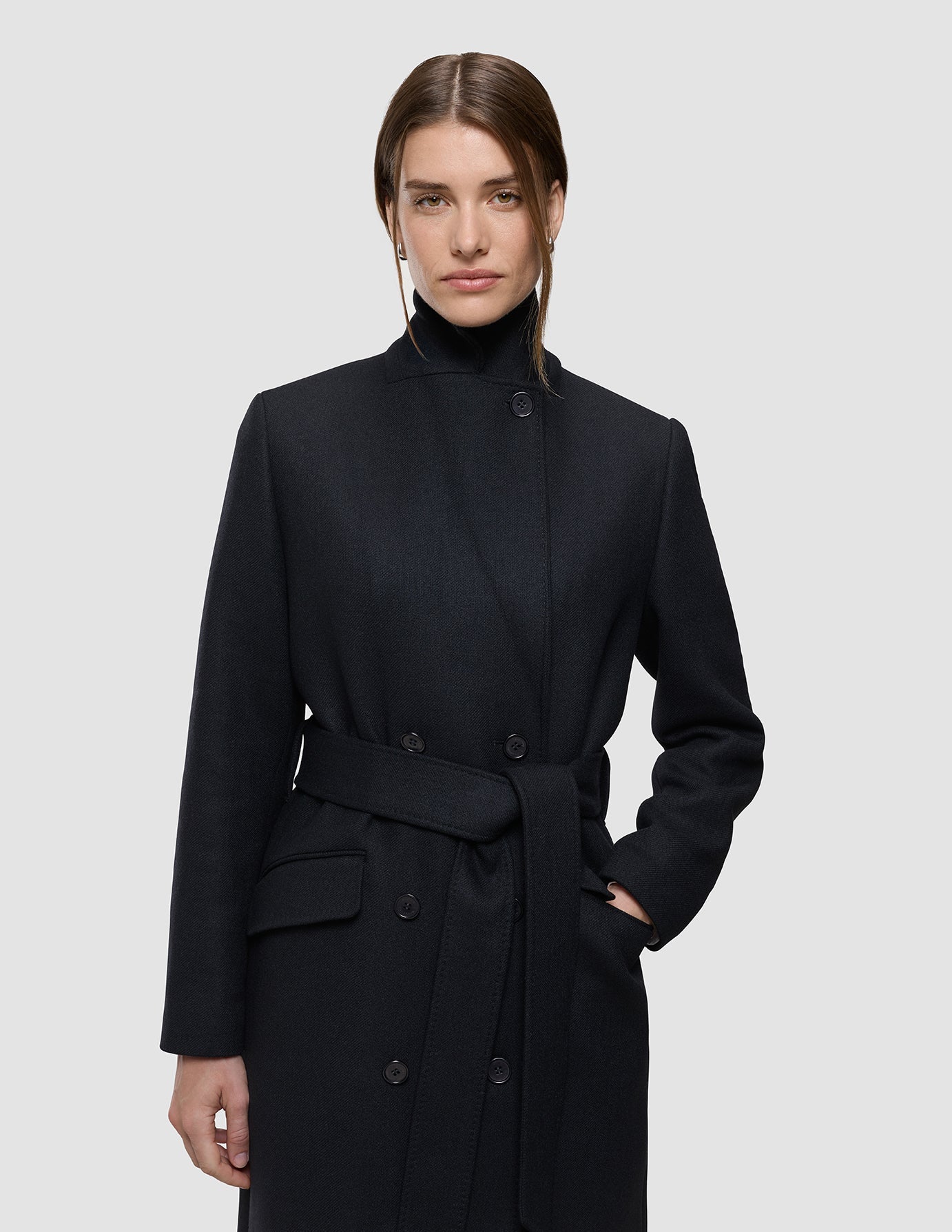Women's Wool Coat Black